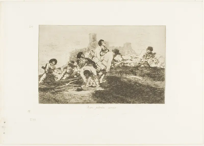They Can Still be of Use, plate 24 from The Disasters of War