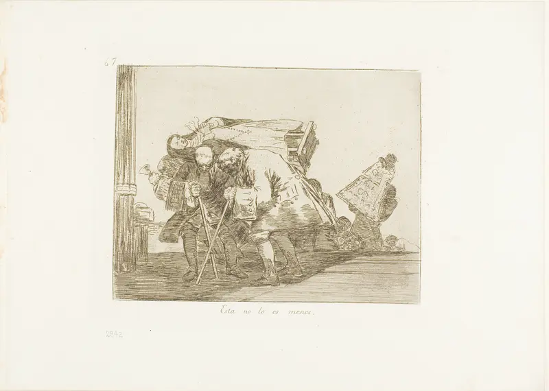 This is Not Less so, plate 67 from The Disasters of War