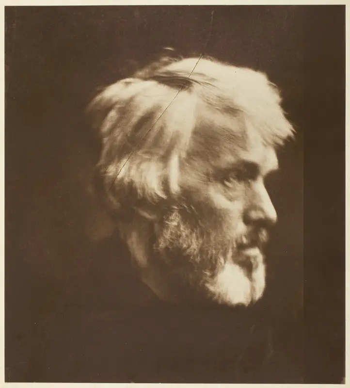 Thomas Carlyle Wall Art by Julia Margaret Cameron - High-Resolution Digital Print