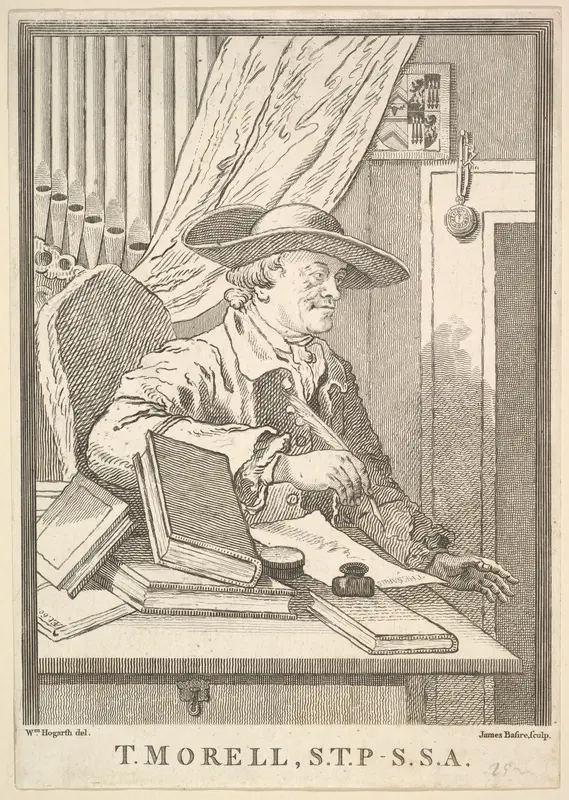 Thomas Morell, S.T.P.- S.S.A. Wall Art by James Basire, the elder - High-Resolution Digital Print