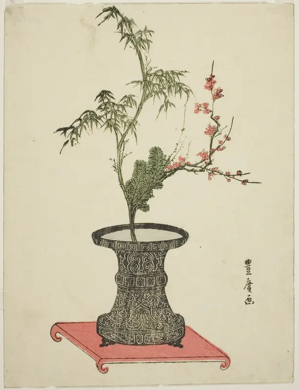 Three friends Ikebana