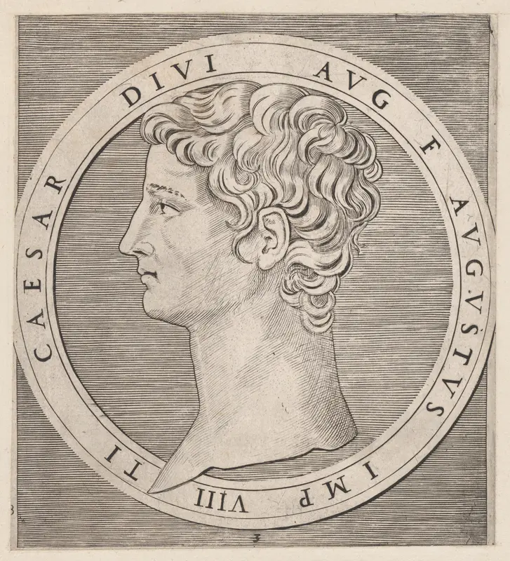 Tiberius, from The Twelve Caesars, from "Speculum Romanae Magnificentiae"