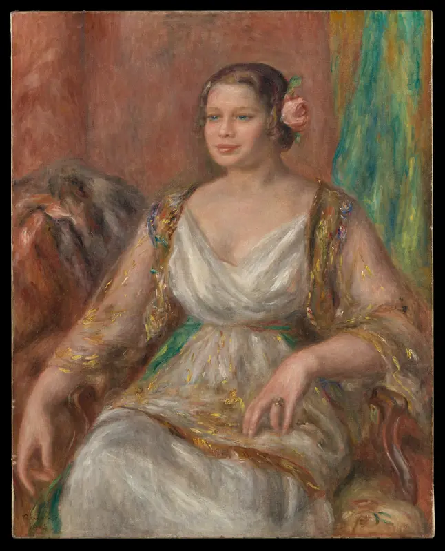 Tilla Durieux (Ottilie Godeffroy, 1880–1971) Wall Art by Auguste Renoir - High-Resolution Digital Print