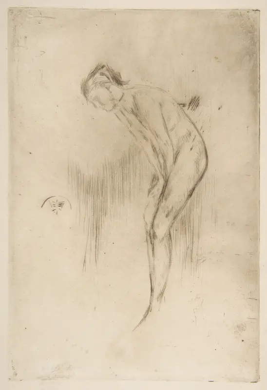 Tillie: a Model (Tillie Gilchrist) Wall Art by James McNeill Whistler - High-Resolution Digital Print