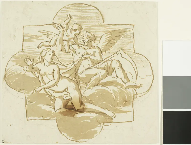 Time Revealing Beauty Wall Art by Nicolas Pierre Loir - High-Resolution Digital Print