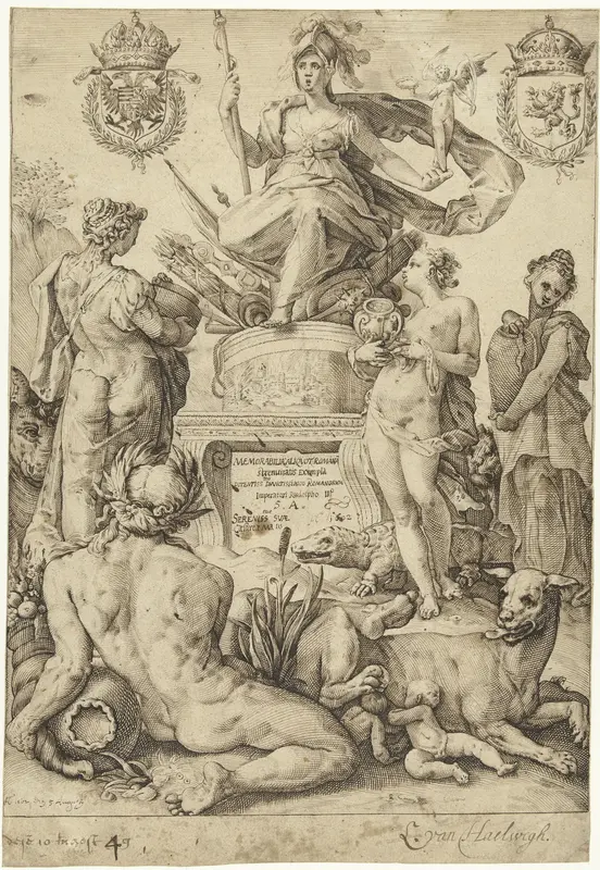 Titelblad: Romeinse Helden Wall Art by Lucas van Haelwech - High-Resolution Digital Print