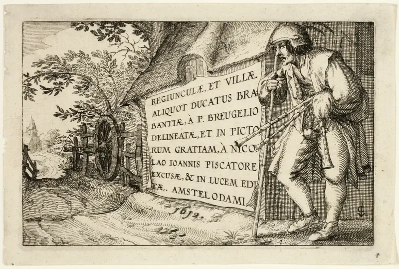 Title Page, after Pictures of Farms, Country Houses and Rustic Villages (Praediorum villarum et rusticarum casularum icones)