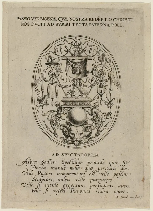 Title Page, from Passion of Christ