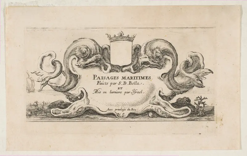 Title Page: Paisages maritimes Wall Art by Stefano della Bella - High-Resolution Digital Print