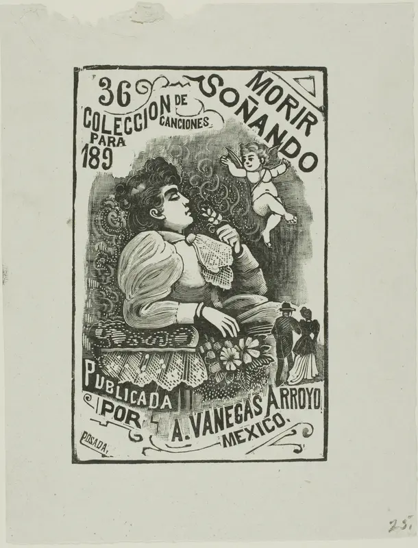 To Die Dreaming Wall Art by José Guadalupe Posada - High-Resolution Digital Print