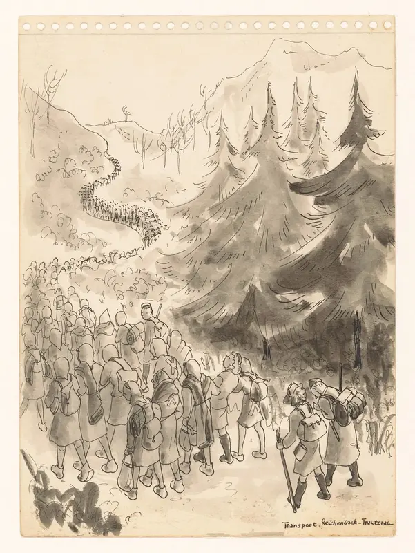Tocht van Reichenbach naar Trautenau Wall Art by Agatha Abrahamina Siegenbeek van Heukelom (Atie) - High-Resolution Digital Print