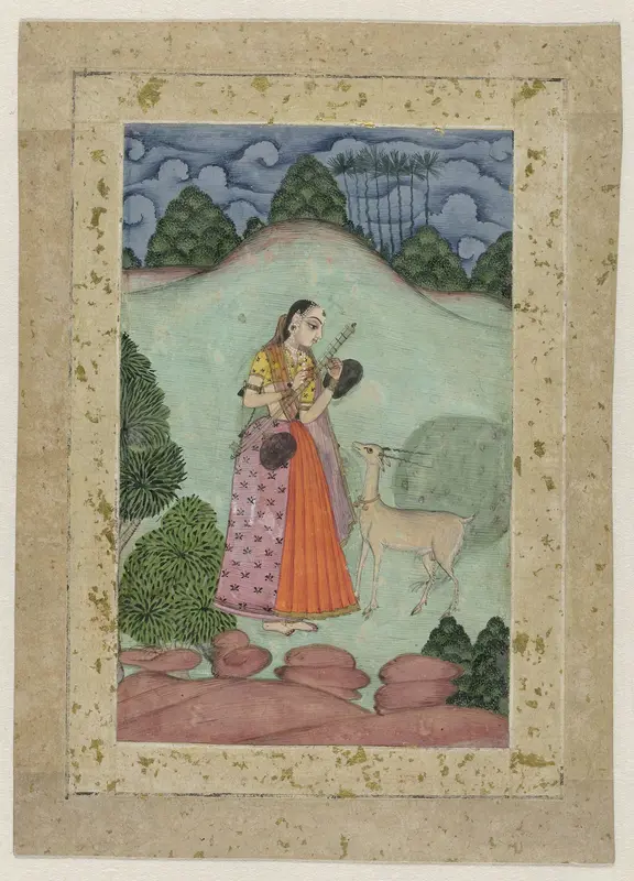 Todi ragini Wall Art by anonymous - High-Resolution Digital Print