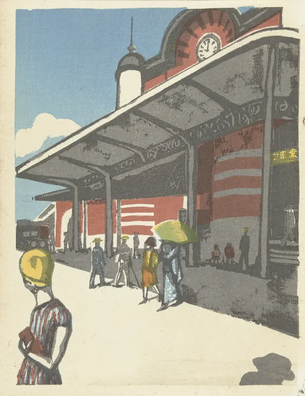 Tokyo Station Wall Art by Hirai Koichi - High-Resolution Digital Print