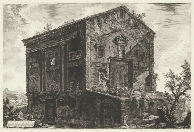 Tombe van Aspasia Annia Regilla te Rome Wall Art by Unknown - High-Resolution Digital Print