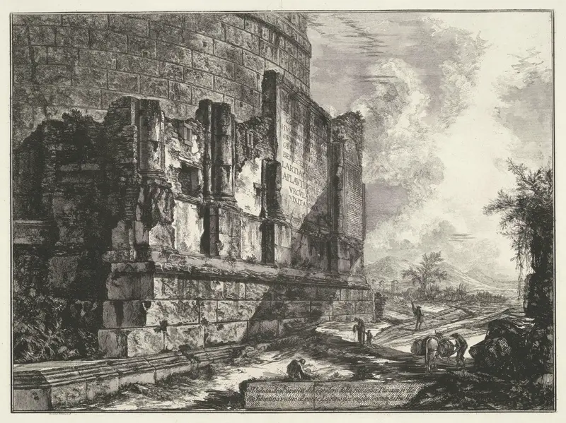 Tombe van Plautius Lucanus Wall Art by Unknown - High-Resolution Digital Print