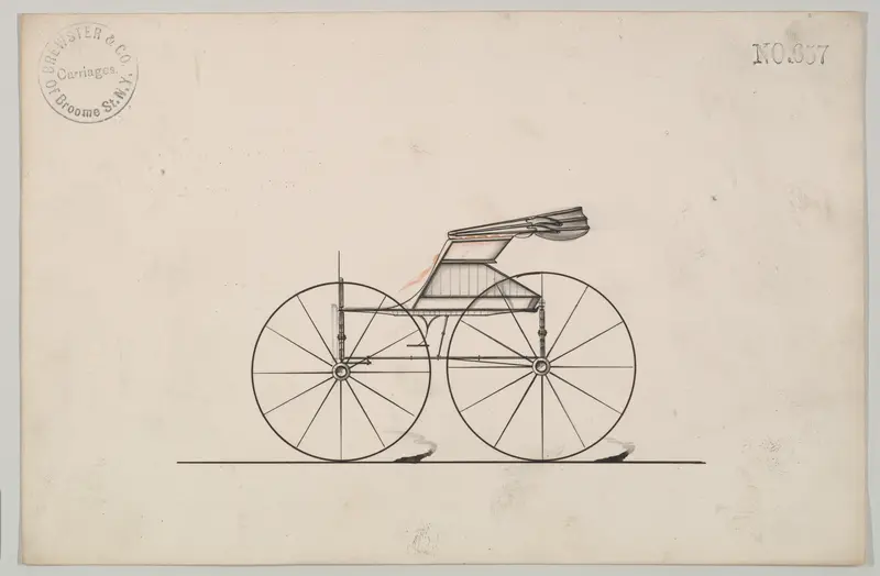 Top Wagon # 657 Wall Art by Brewster & Co. - High-Resolution Digital Print