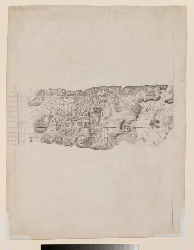 Topographical Map of the City and County of New-York and the Adjacent Country Wall Art by David H. Burr - High-Resolution Digital Print