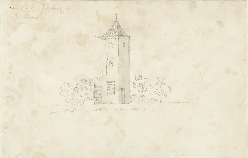 Toren bij Schoonhoven Wall Art by Cornelis Pronk - High-Resolution Digital Print