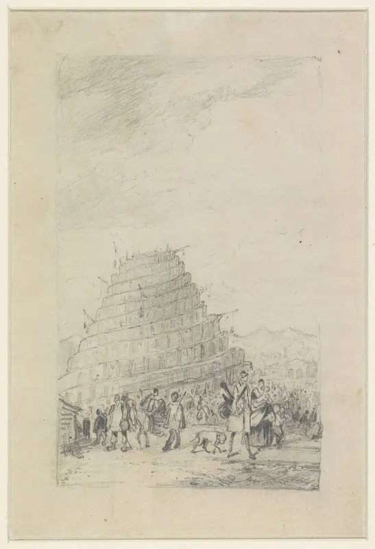 Toren van Babel Wall Art by Jean Michel Ruyten - High-Resolution Digital Print