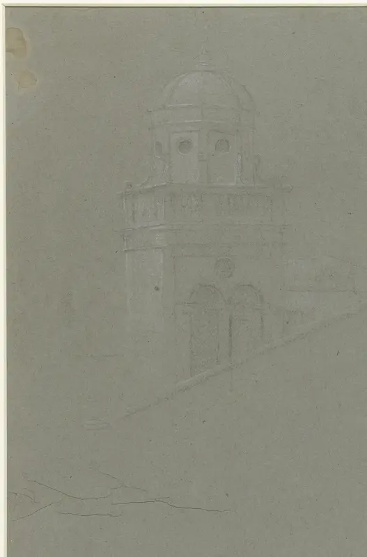 Toren van een kerk Wall Art by anonymous - High-Resolution Digital Print