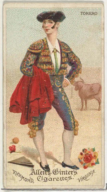 Torero, from World's Dudes series (N31) for Allen & Ginter Cigarettes Wall Art by Allen & Ginter - High-Resolution Digital Print