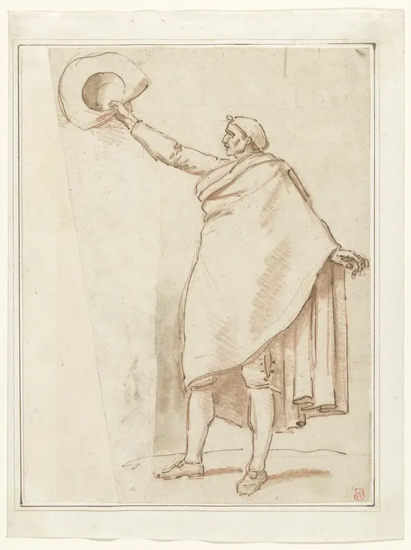 Torero met sombrero zwaaiend Wall Art by Hubert Robert - High-Resolution Digital Print