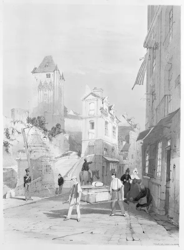 Tour de Remy, Dieppe Wall Art by Thomas Shotter Boys - High-Resolution Digital Print