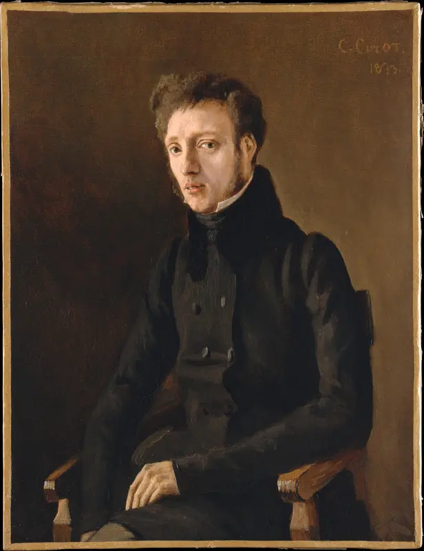 Toussaint Lemaistre (1807/8–1888) Wall Art by Camille Corot - High-Resolution Digital Print