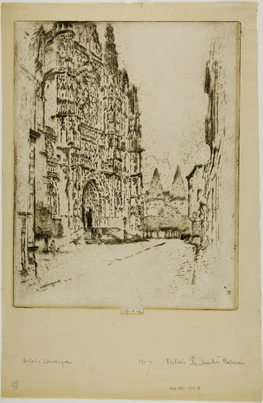 Towers of the Bishop's Palace, Beauvais