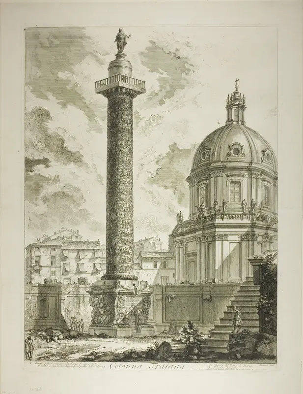 Trajan's Column, from Views of Rome