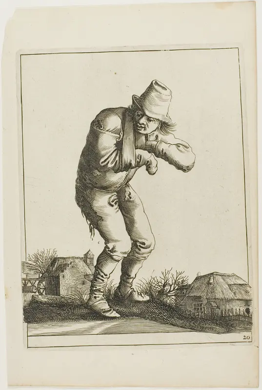 Tramp with a Sling, from T is al verwart-gaern (It's already confusing)