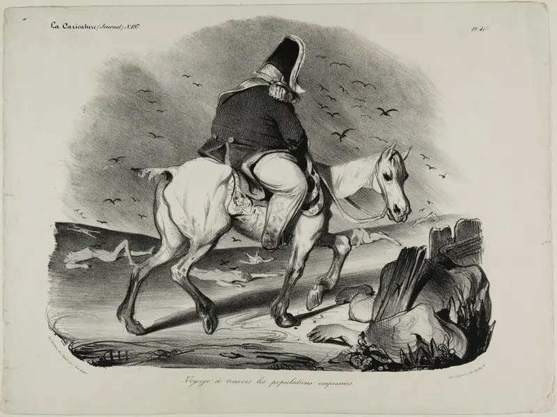 Travel across the attentive population, plate 413