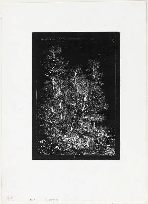 Trees Wall Art by Henri Joseph Harpignies - High-Resolution Digital Print