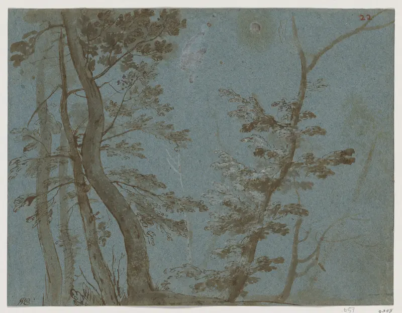 Trees Wall Art by Giovanni Francesco Grimaldi - High-Resolution Digital Print