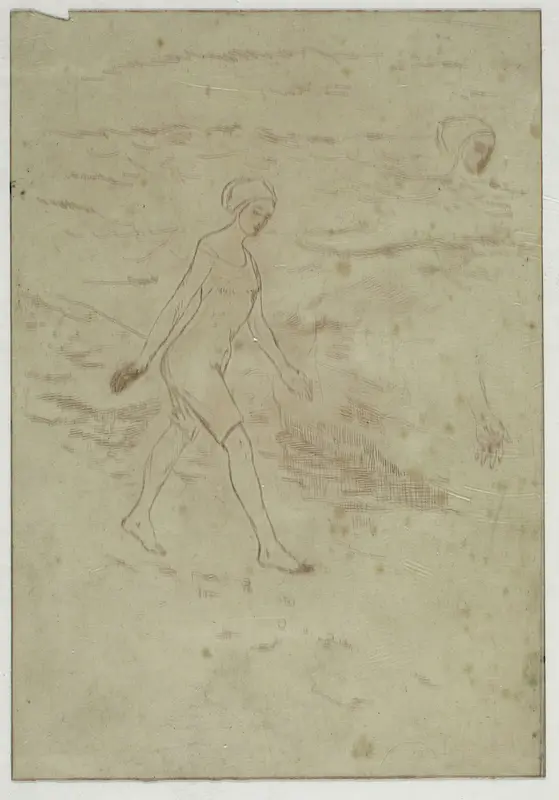 Trial Plate for Nine O'Clock A.M. Wall Art by Theodore Roussel - High-Resolution Digital Print