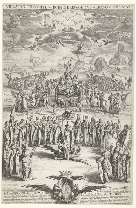 Triomf van de maagd Maria Wall Art by Unknown - High-Resolution Digital Print