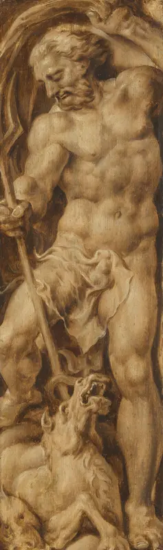 Triomf van het geloof: Neptunus Wall Art by Maarten van Heemskerck - High-Resolution Digital Print