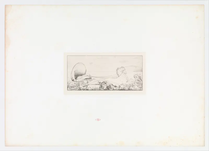 Triumph from Ein Handschuh (A Glove). Cyclus von zehn Compositionen radirt. Rad. Opus VI, Plate V. First edition Wall Art by Max Klinger - High-Resolution Digital Print