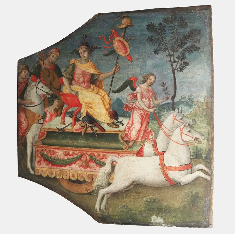 Triumph of a Warrior Wall Art by Pinturicchio - High-Resolution Digital Print