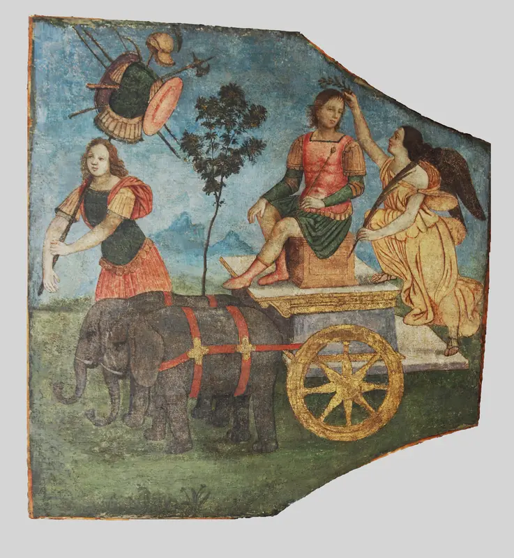Triumph of Alexander Wall Art by Pinturicchio - High-Resolution Digital Print