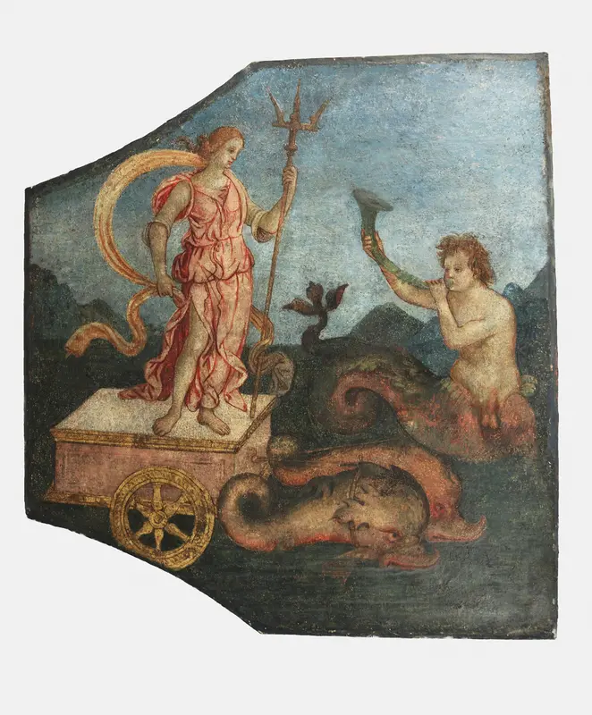 Triumph of Amphitrite Wall Art by Pinturicchio - High-Resolution Digital Print