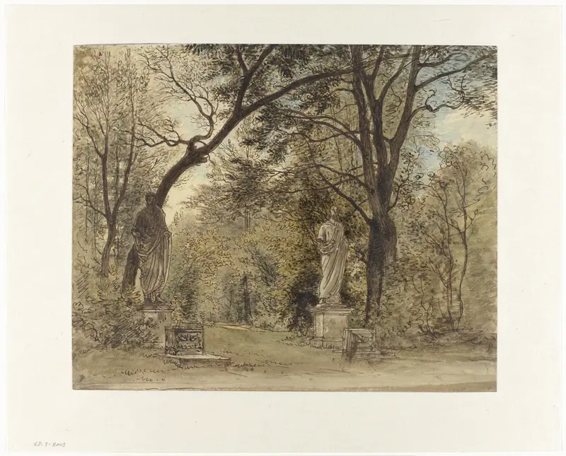 Tuinbeelden in Chiswick Park Wall Art by Unknown - High-Resolution Digital Print