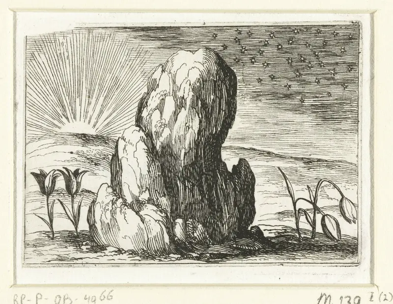 Tulpen en de zon Wall Art by Jacques Callot - High-Resolution Digital Print