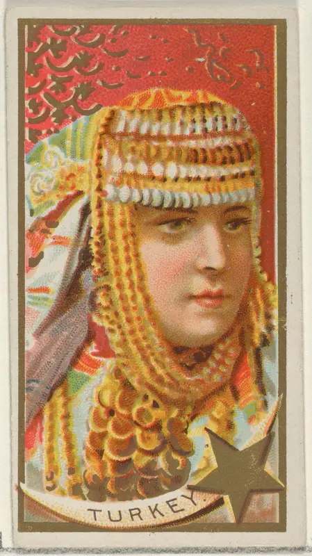 Turkey, from the Types of All Nations series (N24) for Allen & Ginter Cigarettes Wall Art by Allen & Ginter - High-Resolution Digital Print