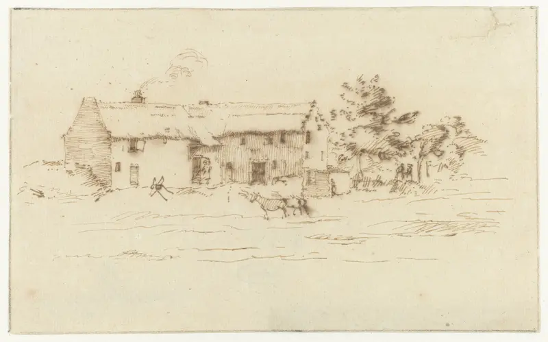 Tussen Soignies en Braine-le-Comte Wall Art by Constantijn Huygens (II) - High-Resolution Digital Print