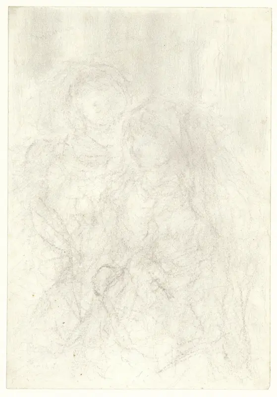 Twee figuren Wall Art by Matthijs Maris - High-Resolution Digital Print