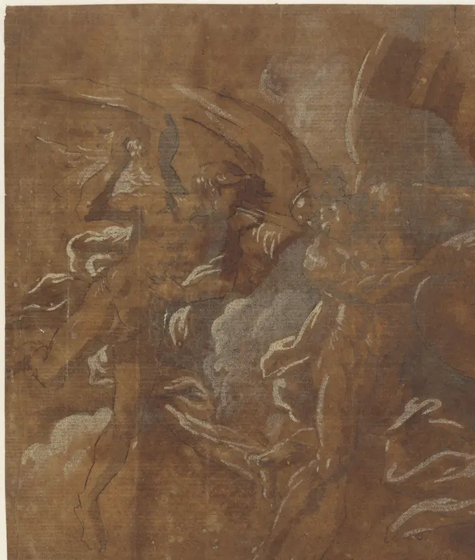 Twee gevleugelde mannen Wall Art by Unknown - High-Resolution Digital Print