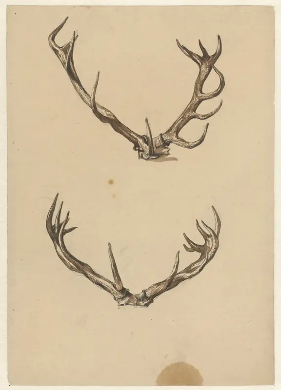 Twee geweien Wall Art by Guillaume Anne van der Brugghen - High-Resolution Digital Print
