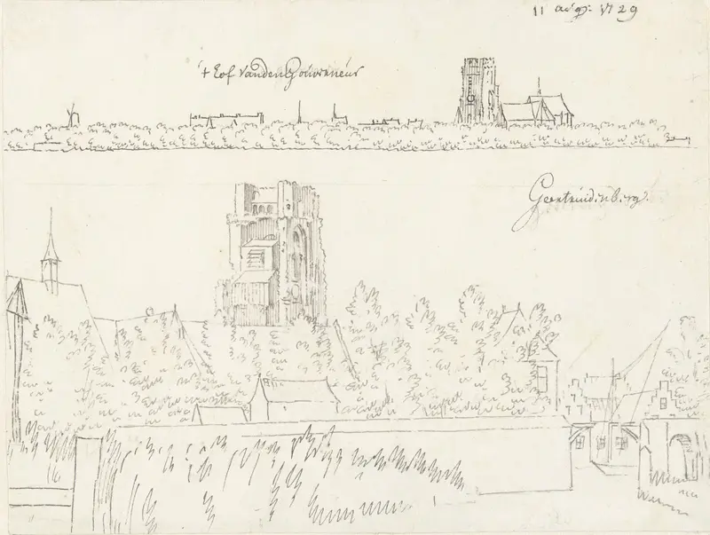 Twee gezichten op Geertruidenberg Wall Art by Cornelis Pronk - High-Resolution Digital Print