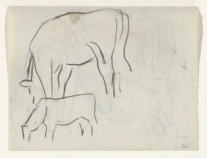 Twee koeien Wall Art by Leo Gestel - High-Resolution Digital Print
